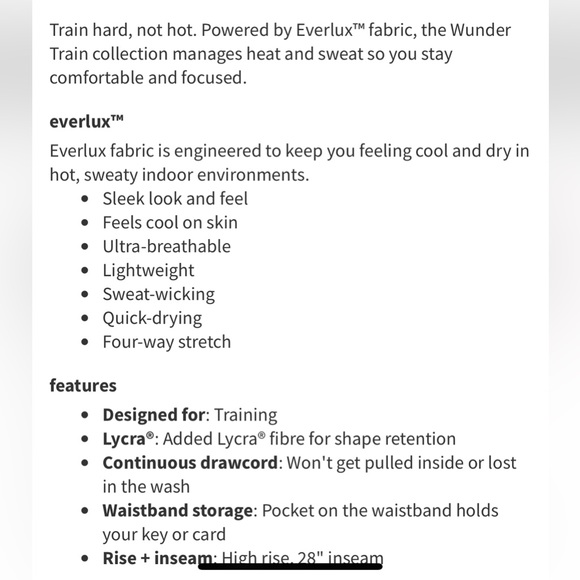 Lululemon Wunder Train Leggings 28” Size 2 - Picture 3 of 6